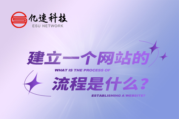 建立一個網站的流程是什么？
